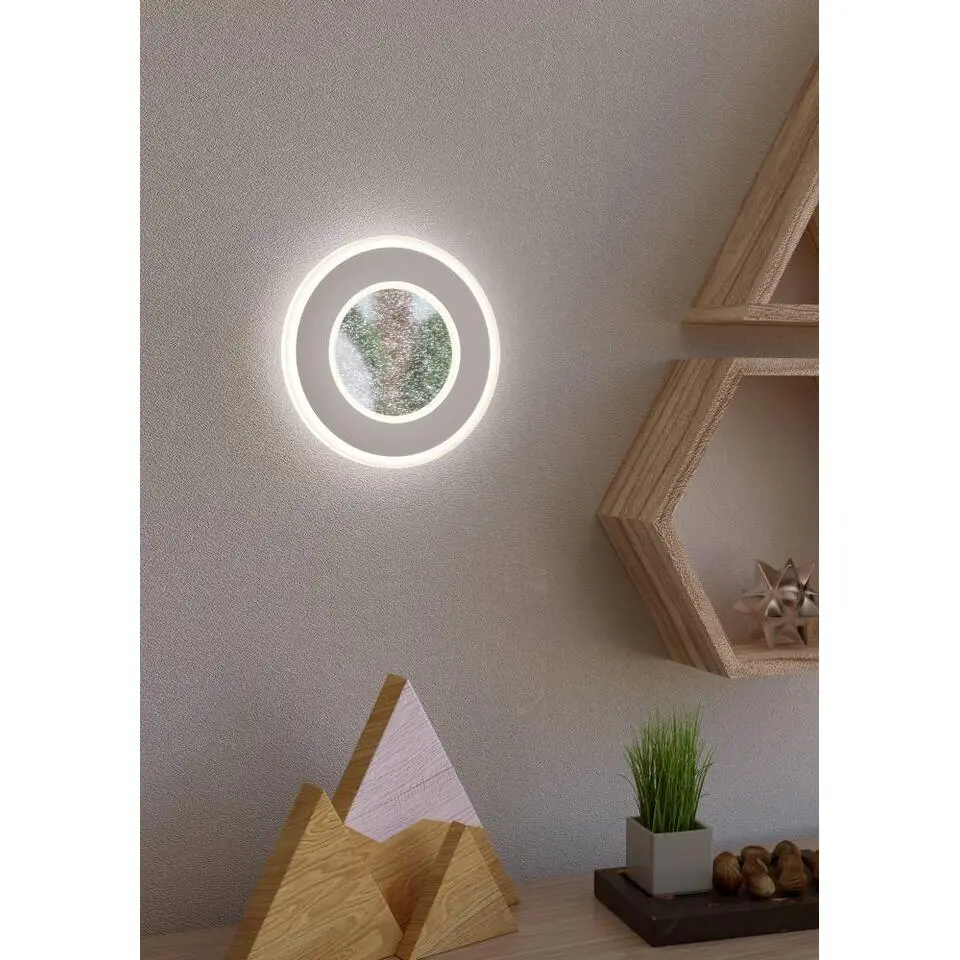 EGLO Macchioni Wandlamp - LED - Kunststof - Wit