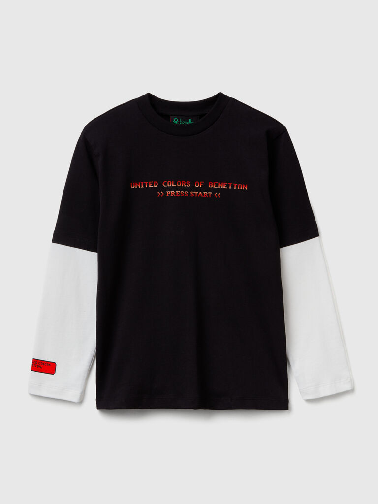 T-shirt with Stranger Things print