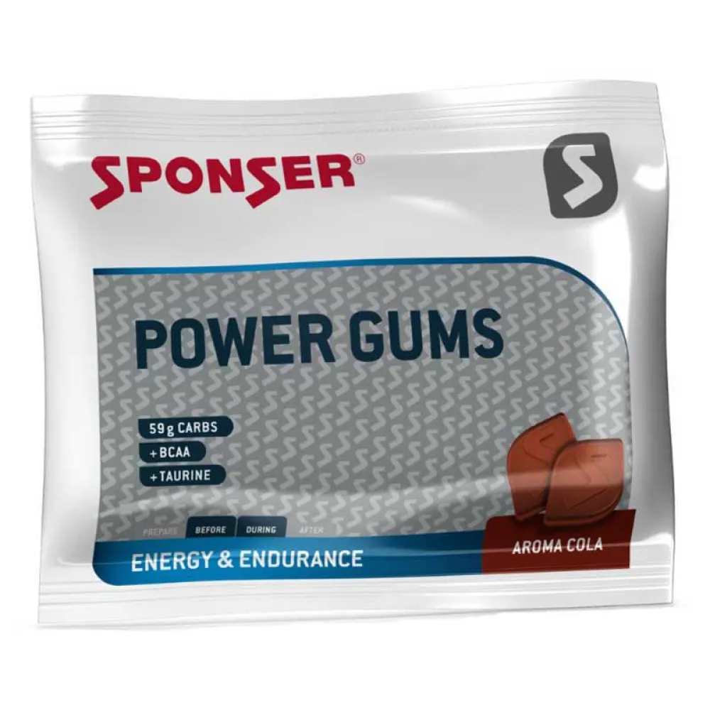 Sponser Sport Food Power BCAA Taurine Energy Gummies Box Cola 75g 20 units
