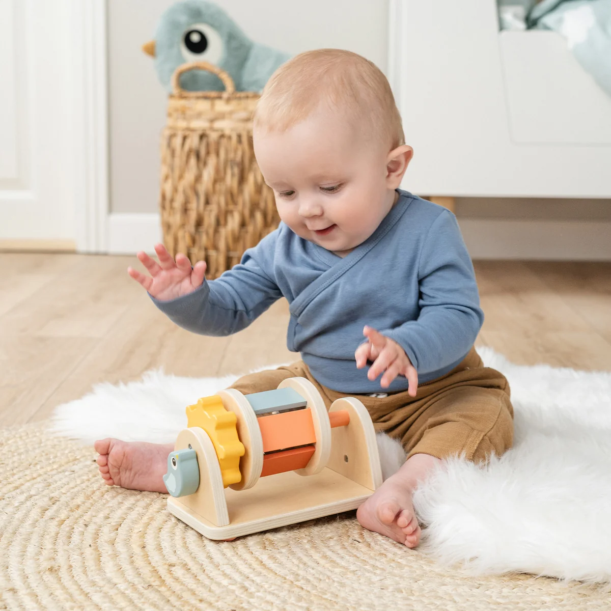 Done by Deer - Baby Aktivitätsspielzeug Rolle