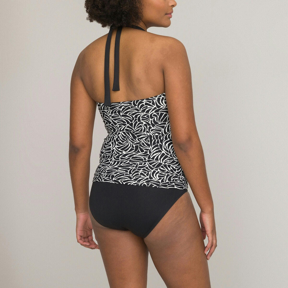 Haut de maillot de bain tankini imprimé