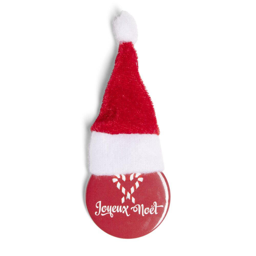 Déguisement badge No&euml;l