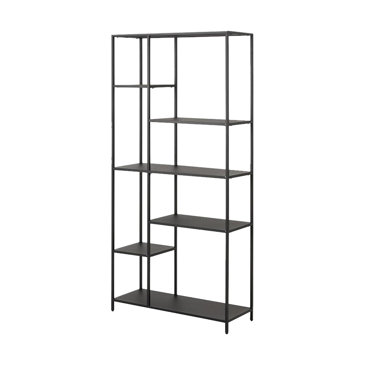 Lisomme Roy Boekenkast van Metaal - B 79,5 cm - Zwart