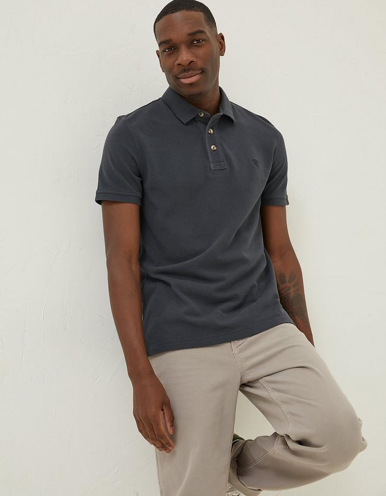 Organic Cotton Pique Polo