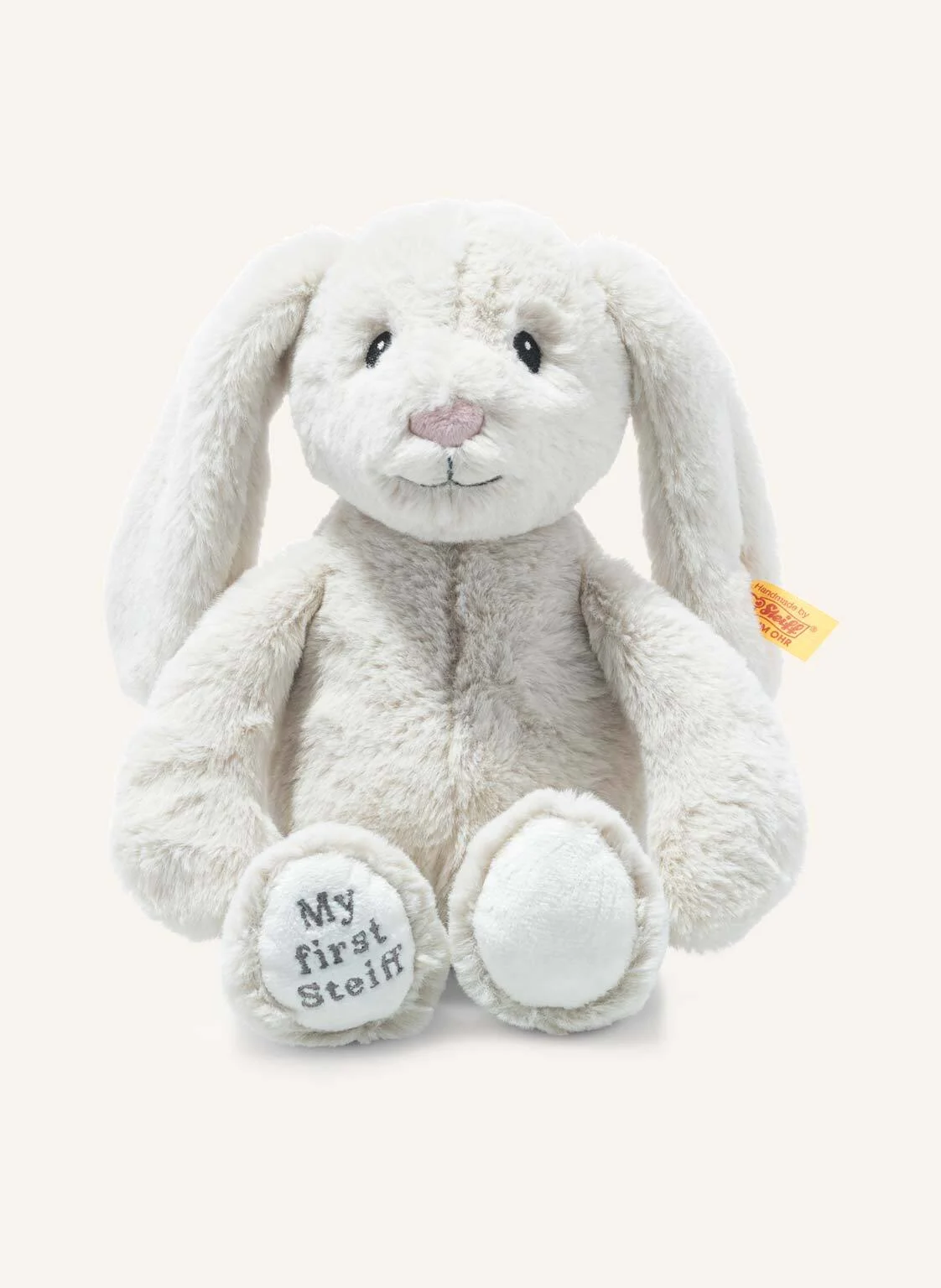 Steiff Kuscheltier My first Steiff HOPPIE Hase 26 cm, hellgrau
