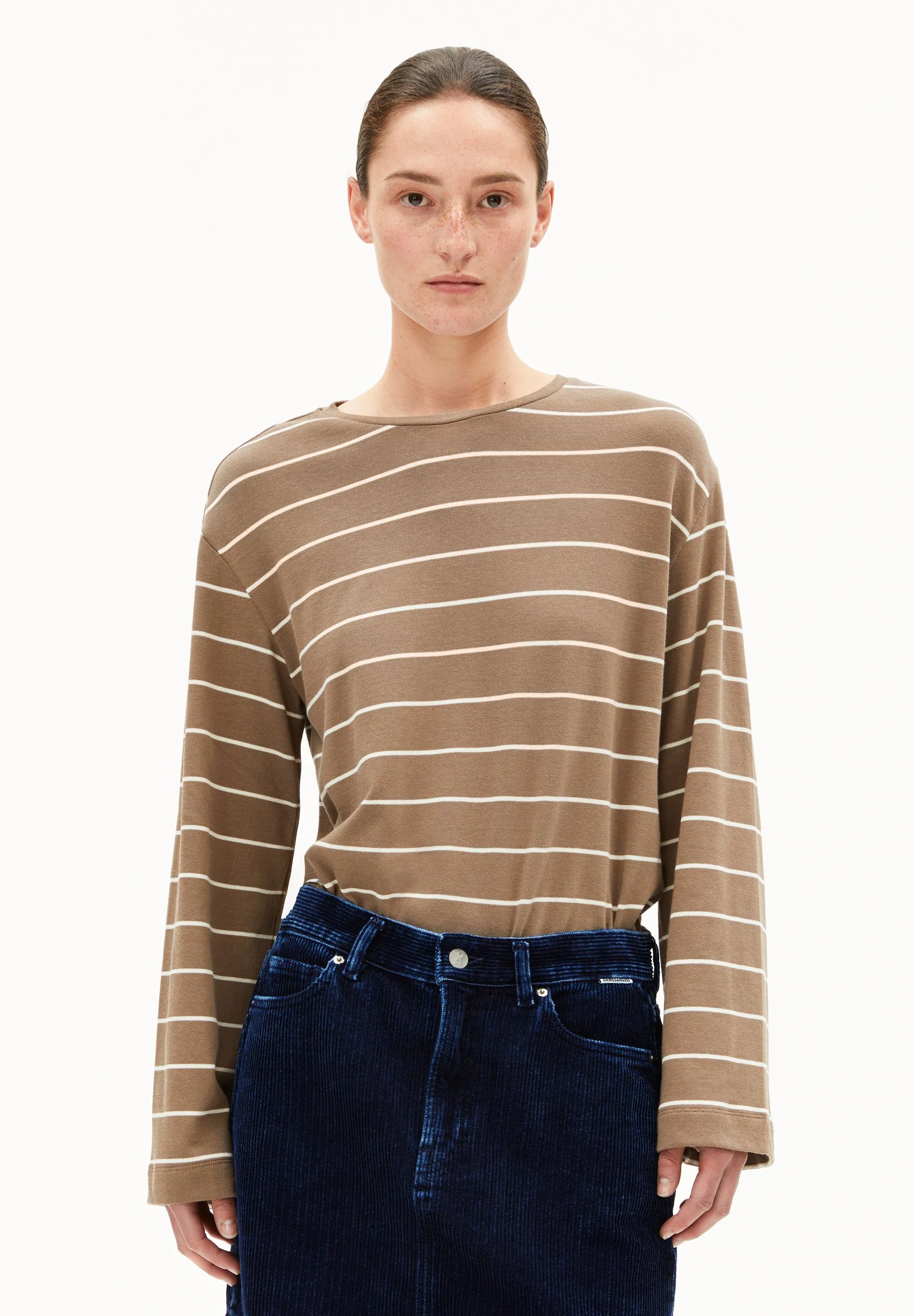 MARYNAA GESTREIFTES LANGARMSHIRT