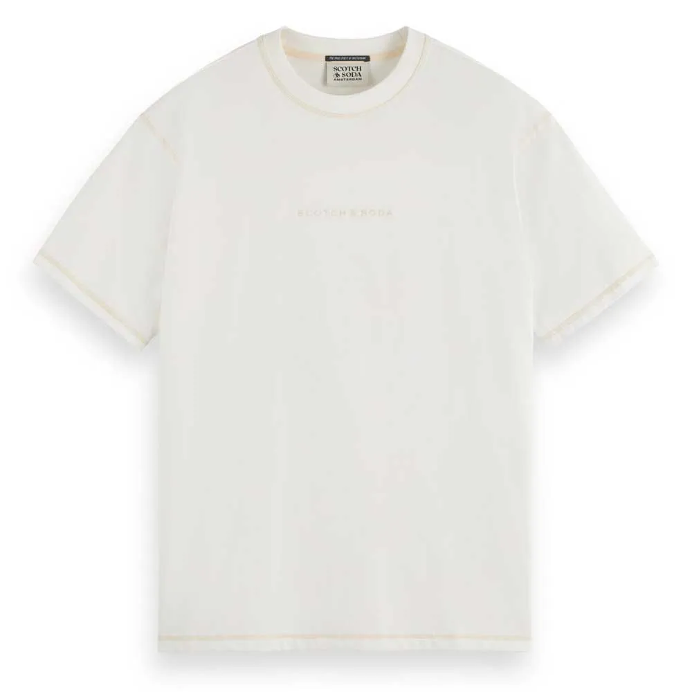 Scotch & Soda Core Logo Front short sleeve T-shirt