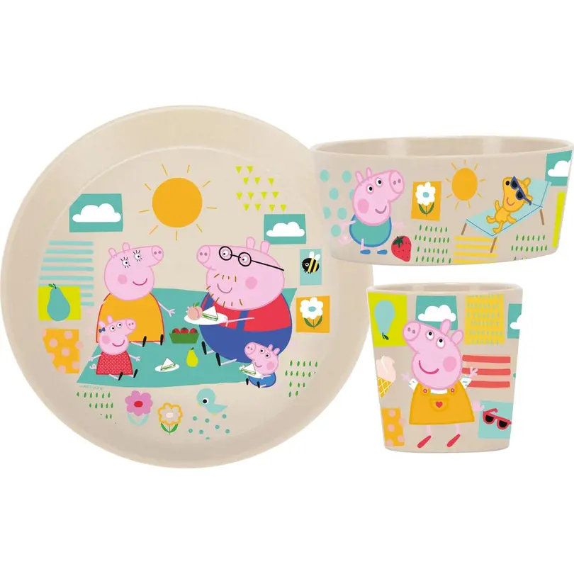 Kinder Geschirr-Set 3-teilig Connect