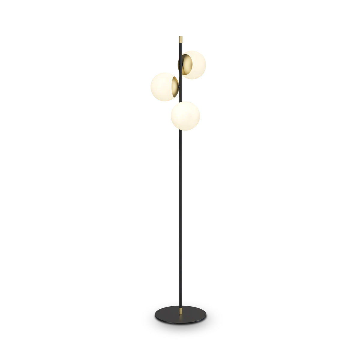 Maytoni - Vloerlamp Nostalgia - Goud - Ø37,7