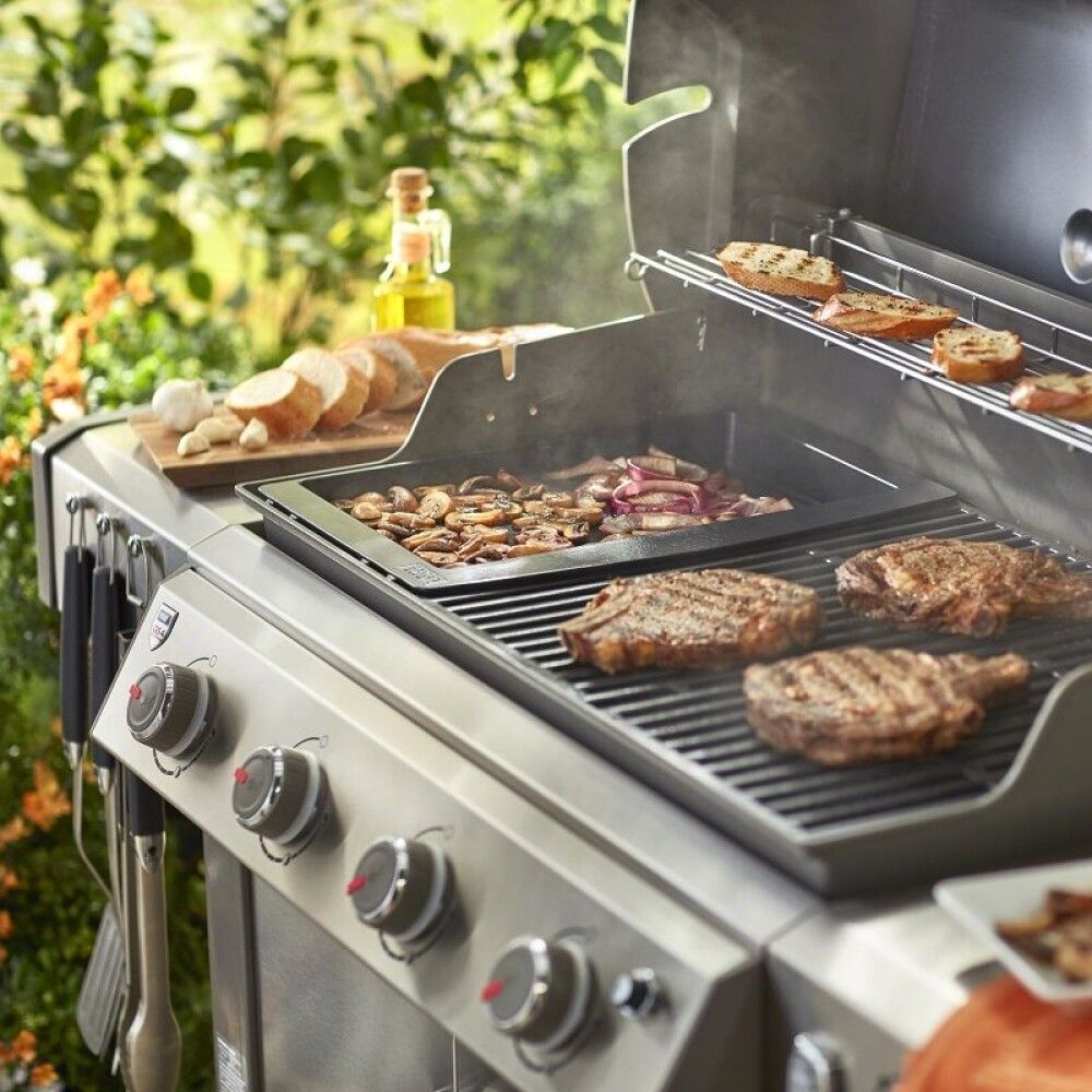 GRILLPLATE WEBER STØPEJERN TIL GENESIS II