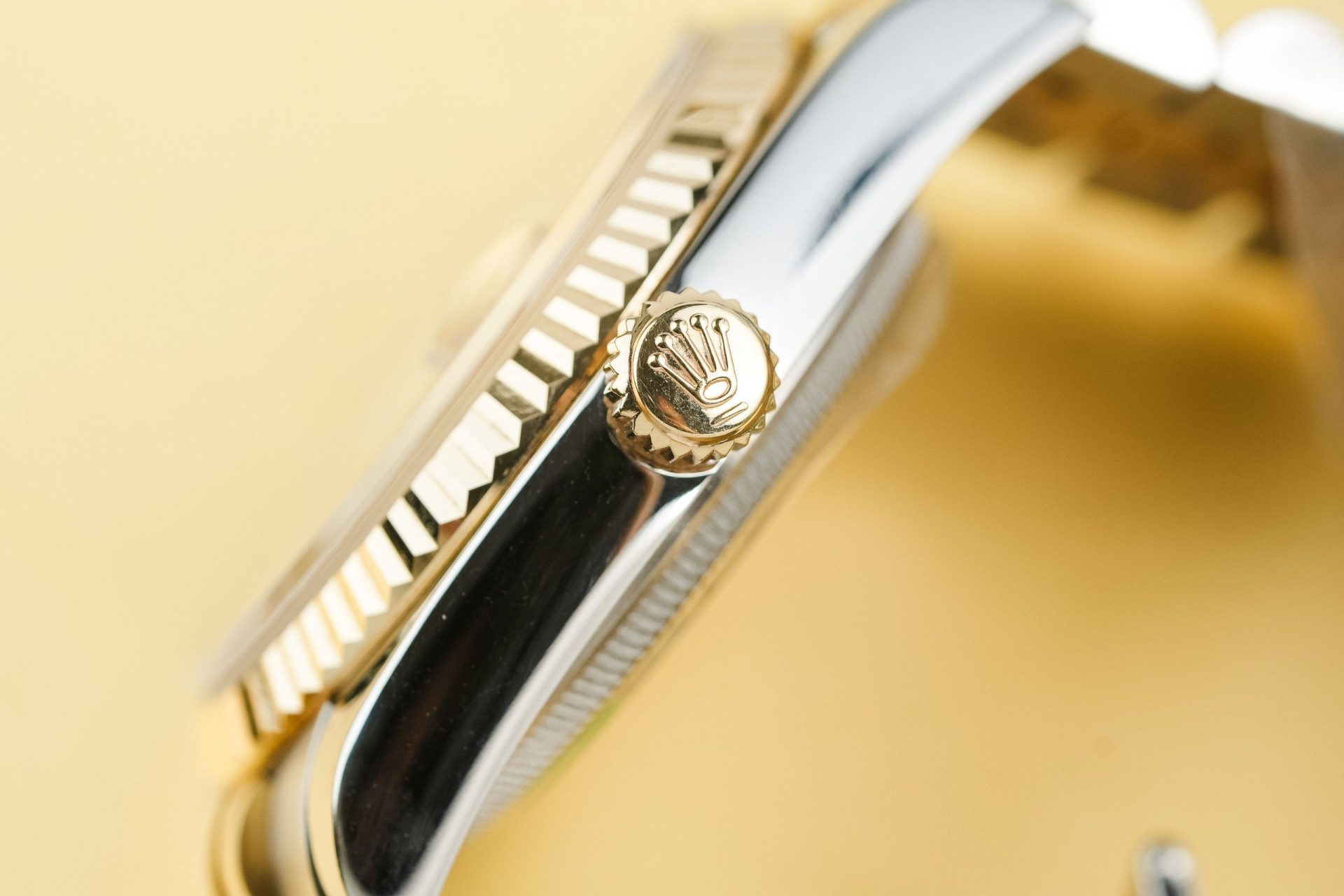 Rolex Datejust 126233 SS/YG Plated Champagne Dial CZ Diamonds 36mm Jub Super Clone