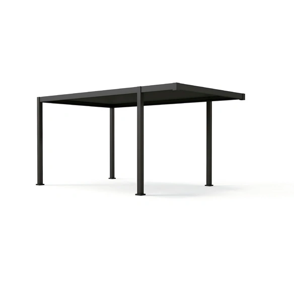 Carport »Classic 111«, 3 x 5,2 x 2,5m, Anthrazit, Flachdach