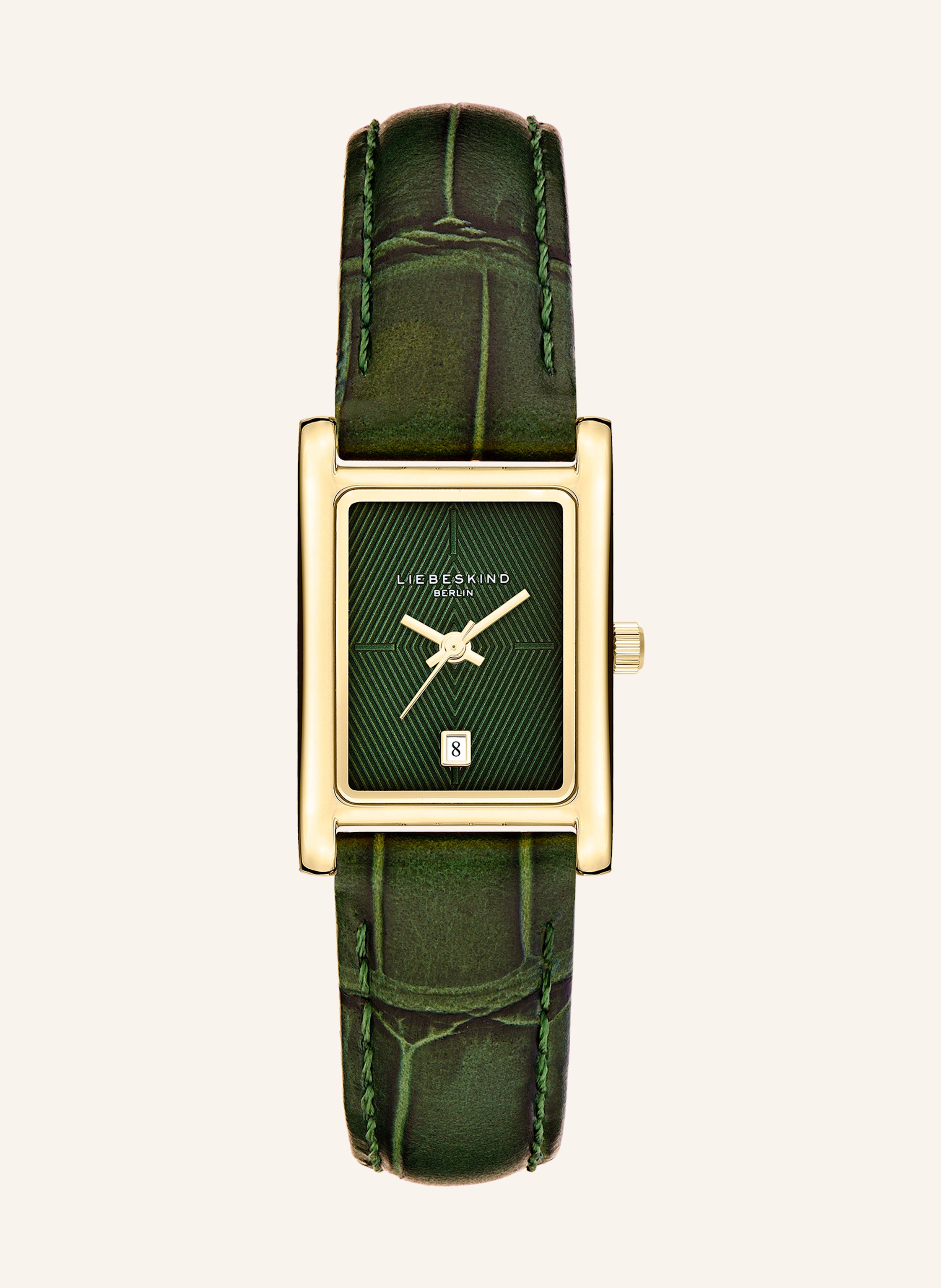 LIEBESKIND Armbanduhr aus Echtleder