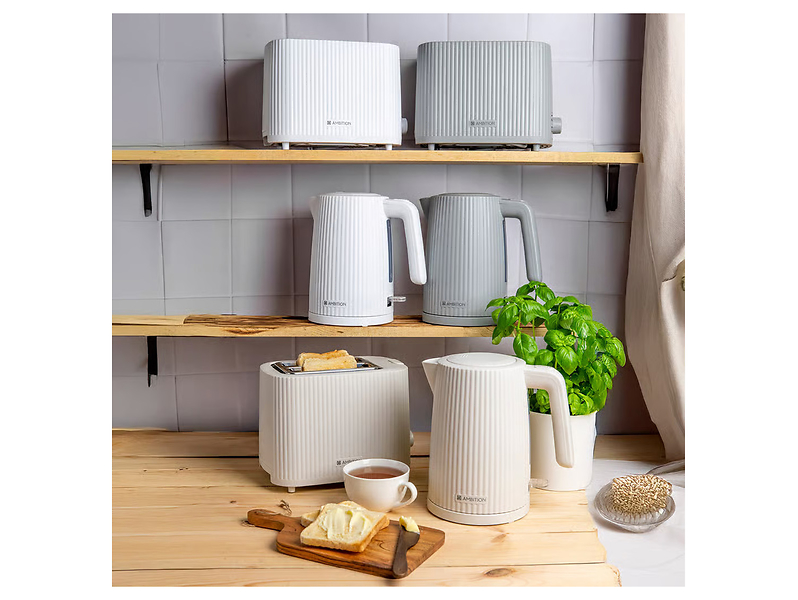 Czajnik elektryczny Curly 1,7 l taupe