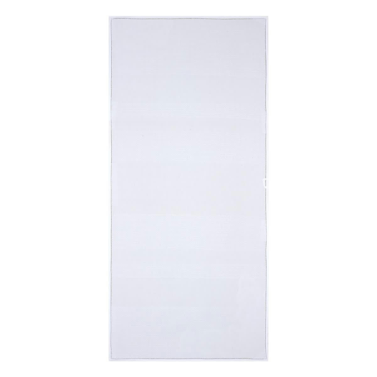 VOLUPTÉ - Serviette de bain en coton blanc 50 x 100