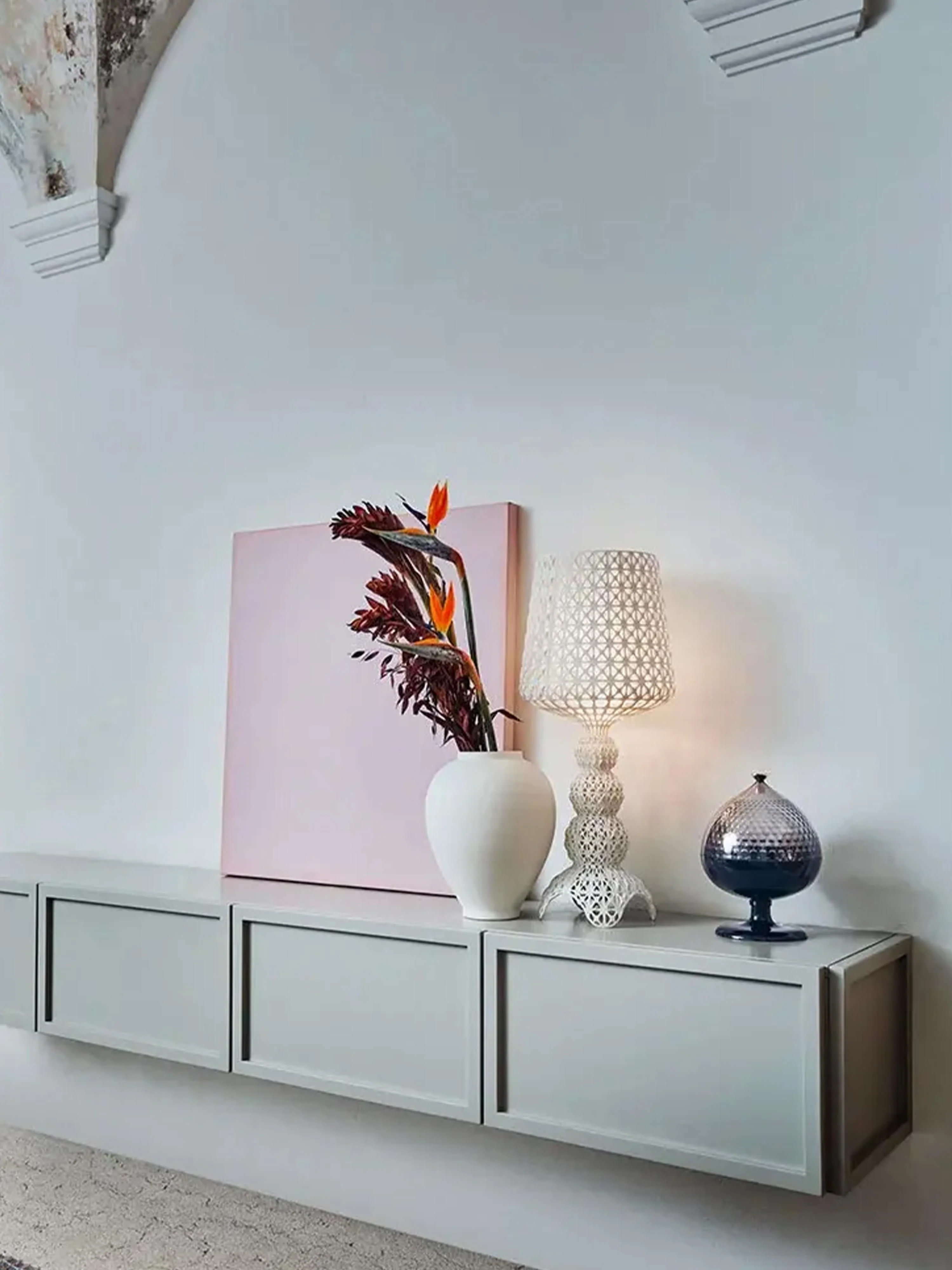 Dimmbare LED-Tischlampe Mini Kabuki