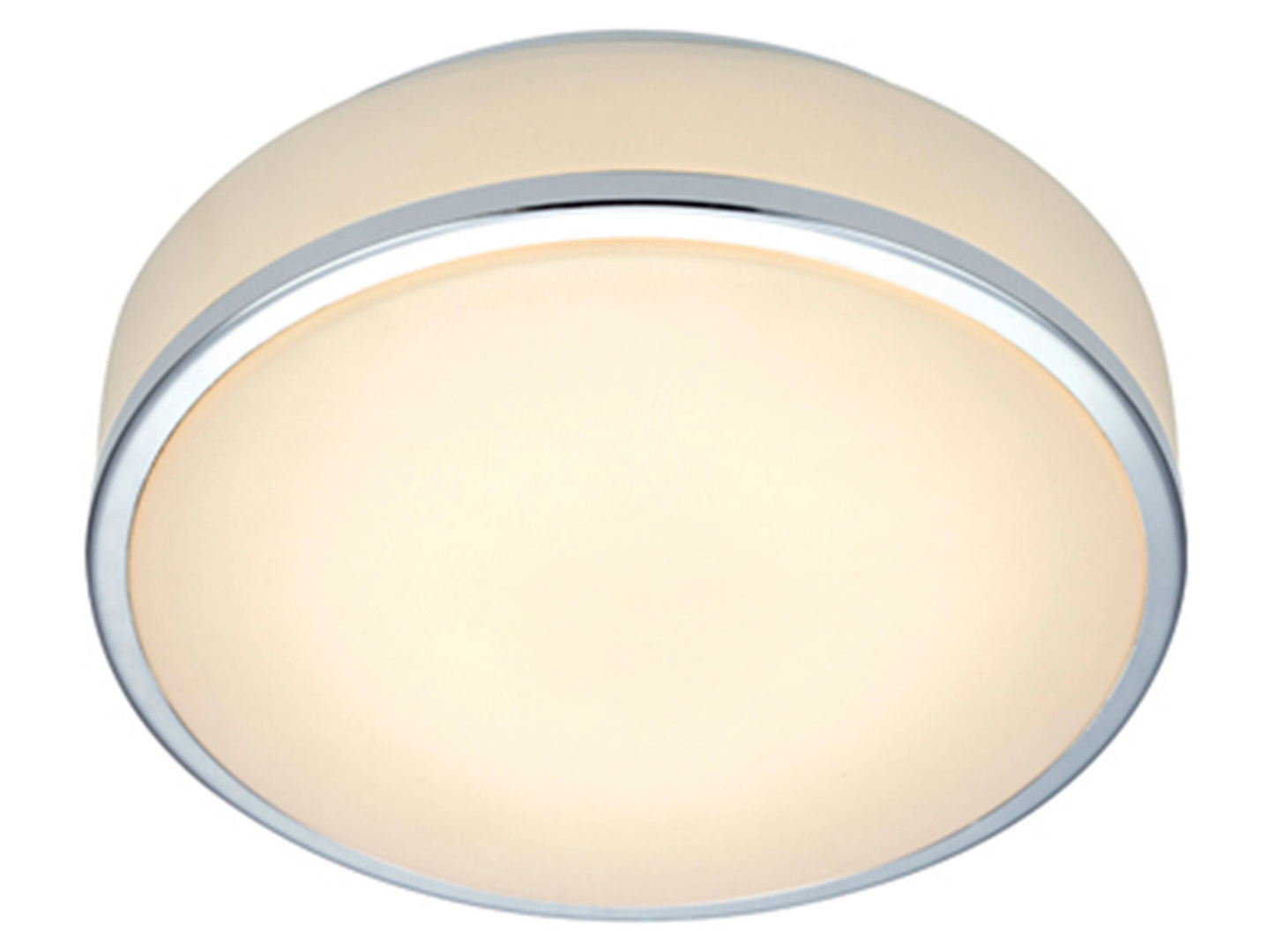 Plafon Moon LED metalowy biały