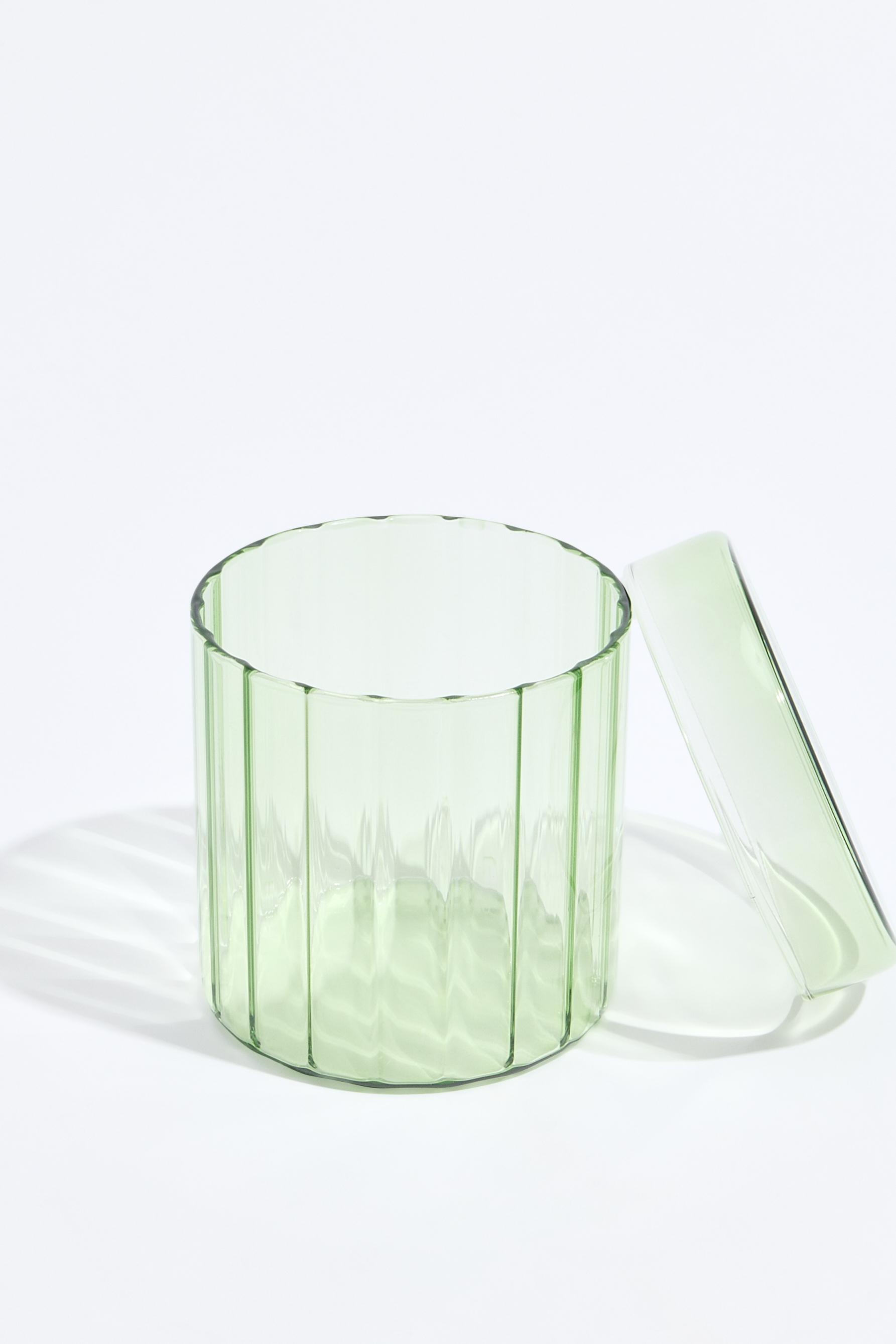 Frasco con tapa borosilicato 10 cm