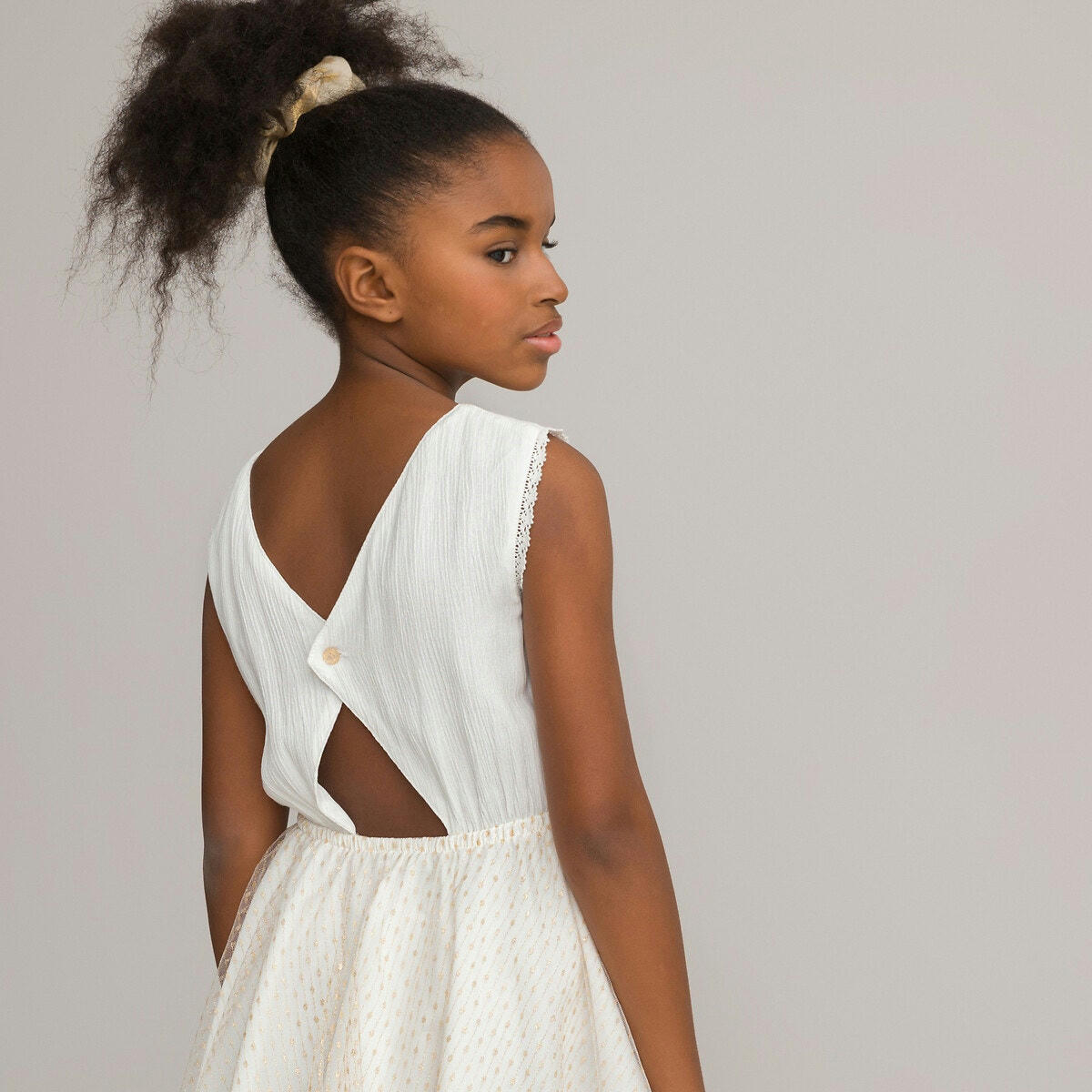 Robe de cérémonie sans manches