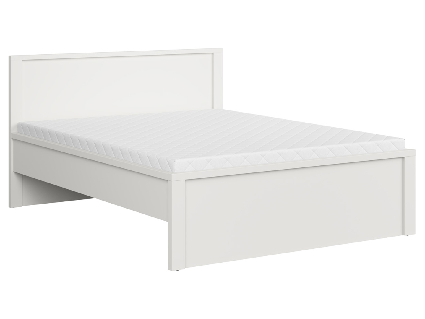 Łóżko Kaspian T 160x200 białe