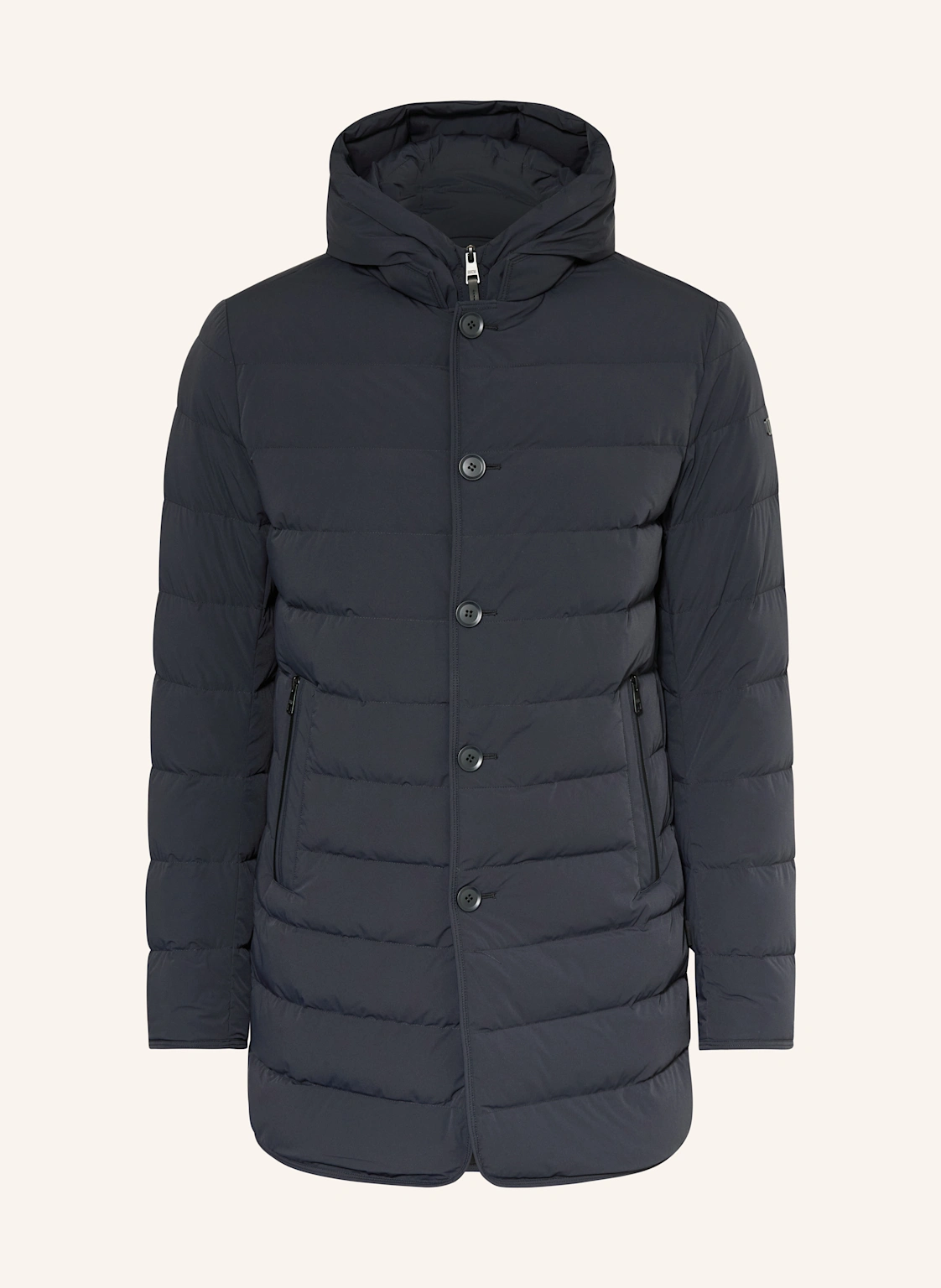DUNO Daunenparka LOFT HOODY LICOSA 2.0 mit abnehmbarer Kapuze