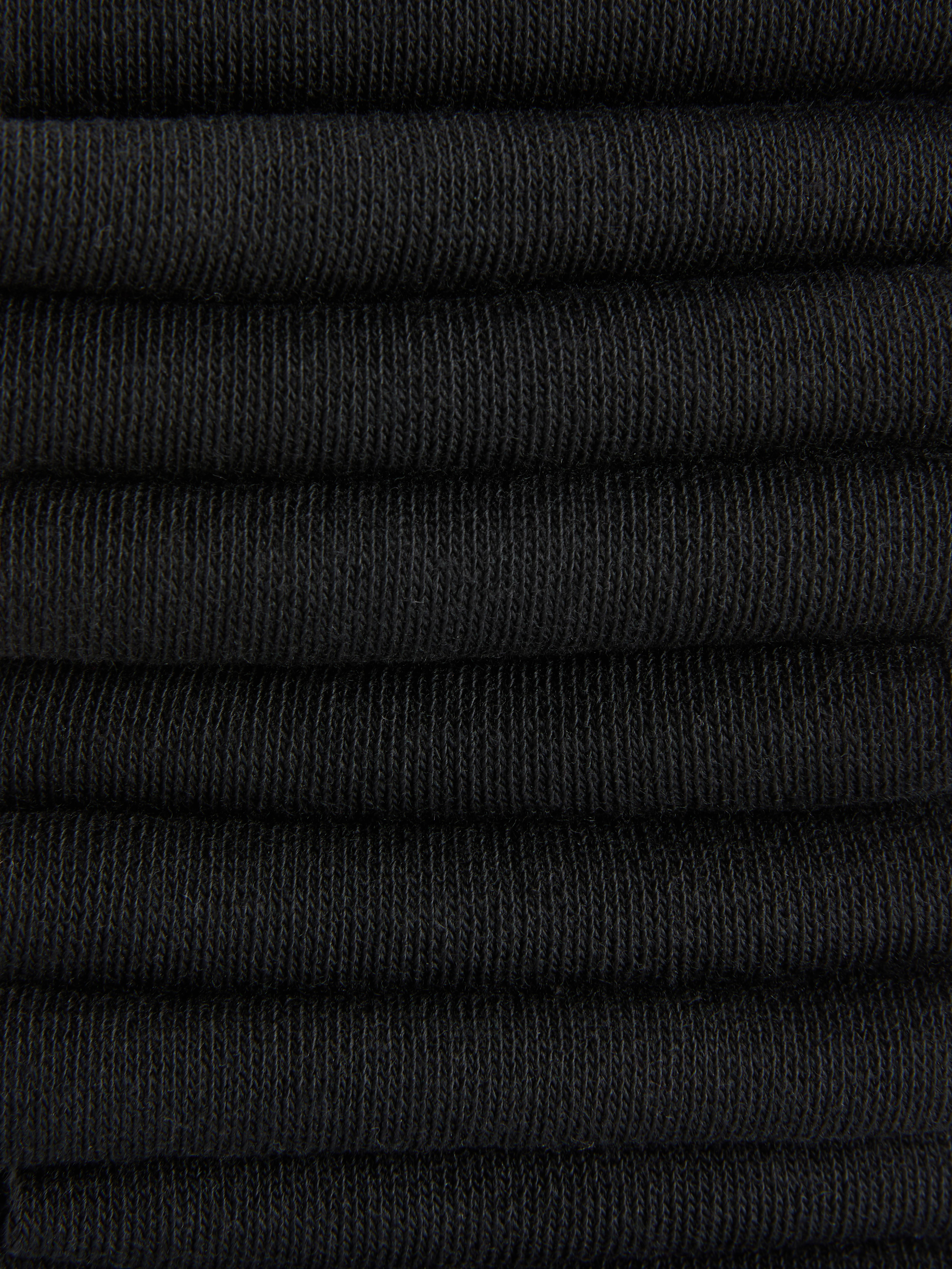 5-Pack Ribbed Ankle Socks