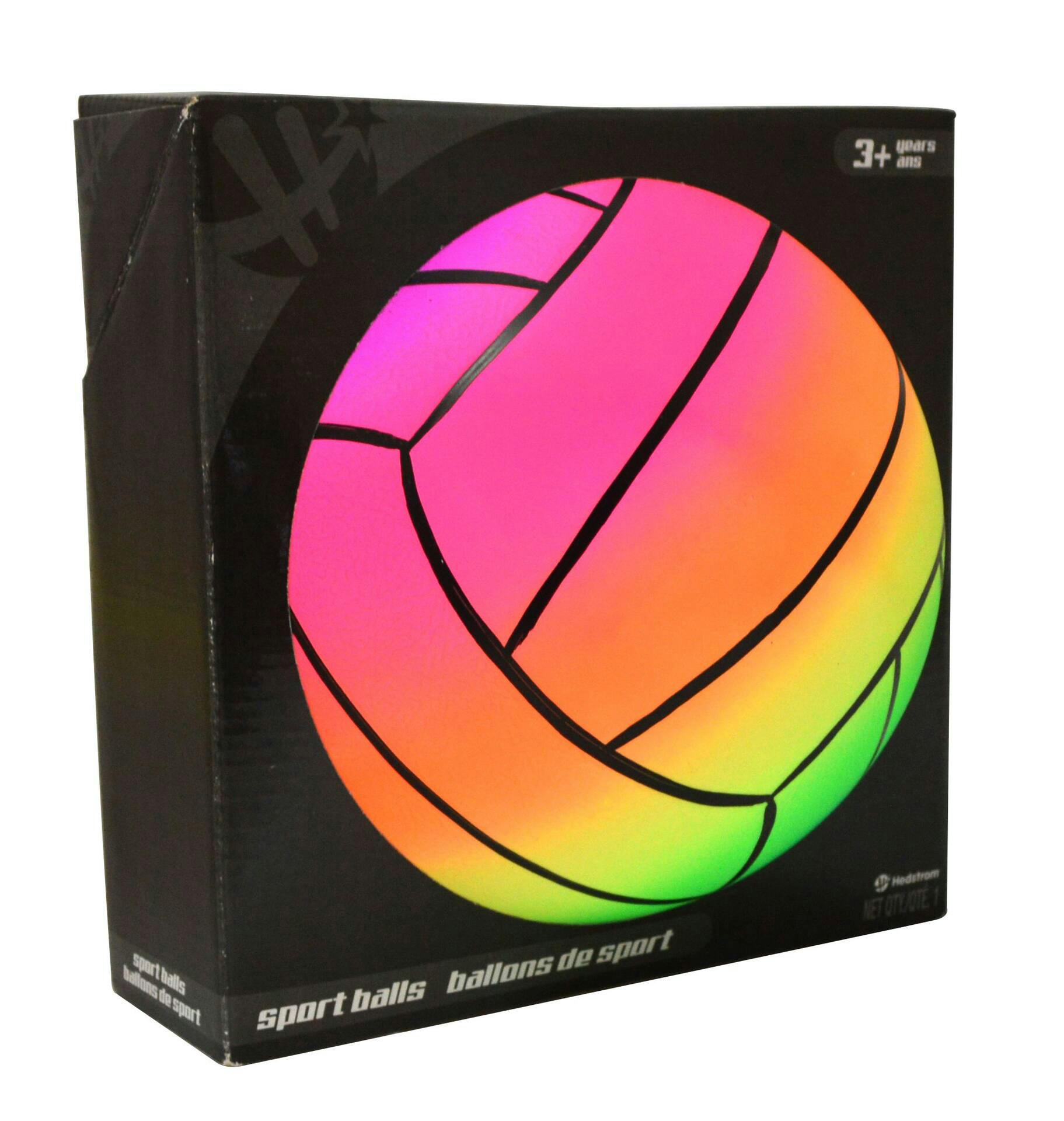 Hedstrom Franklin Inflatable Colourful Rubber Playground Ball for Kids, 8 1/2-inAges 3+