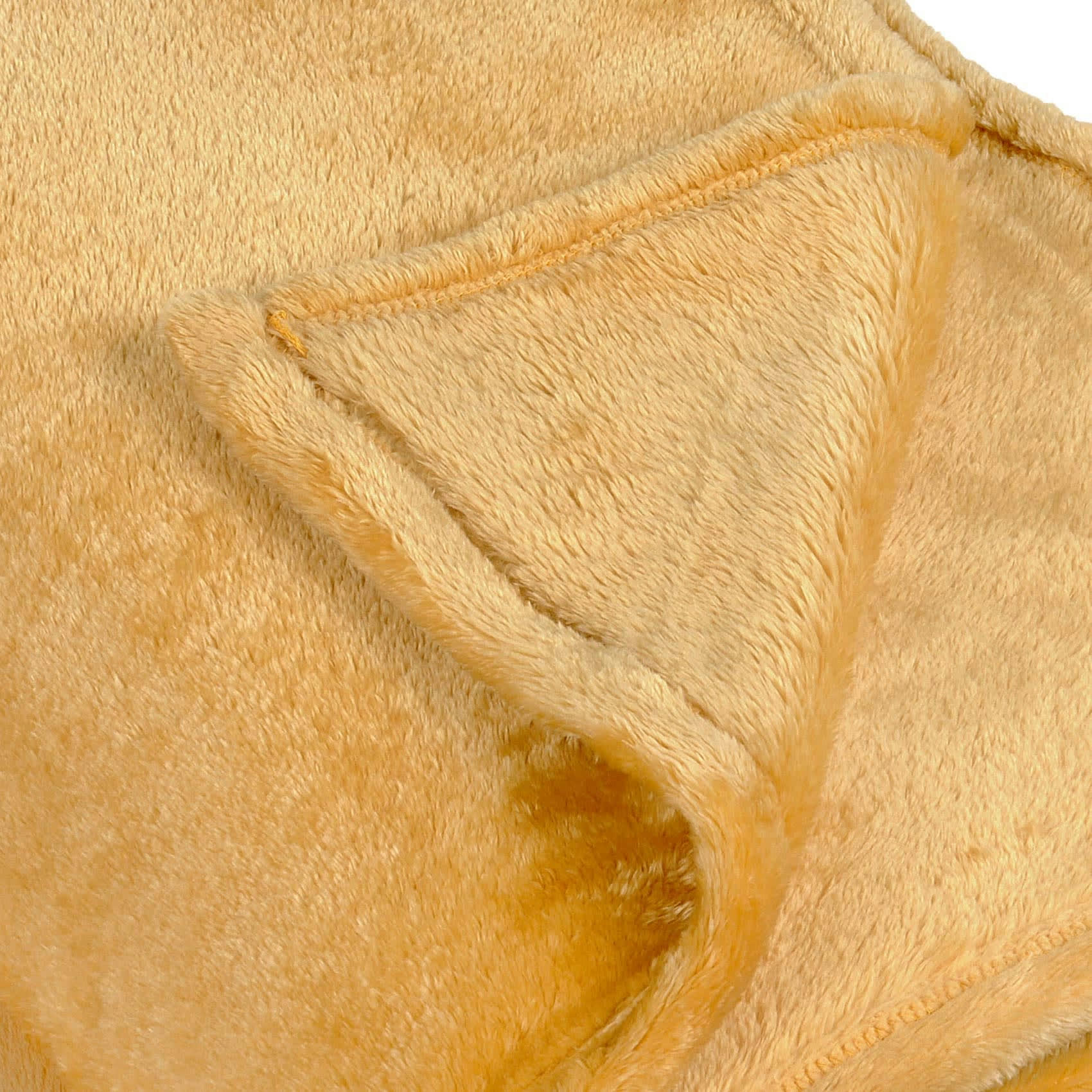 - Couverture polaire uni 180x220cm Jaune