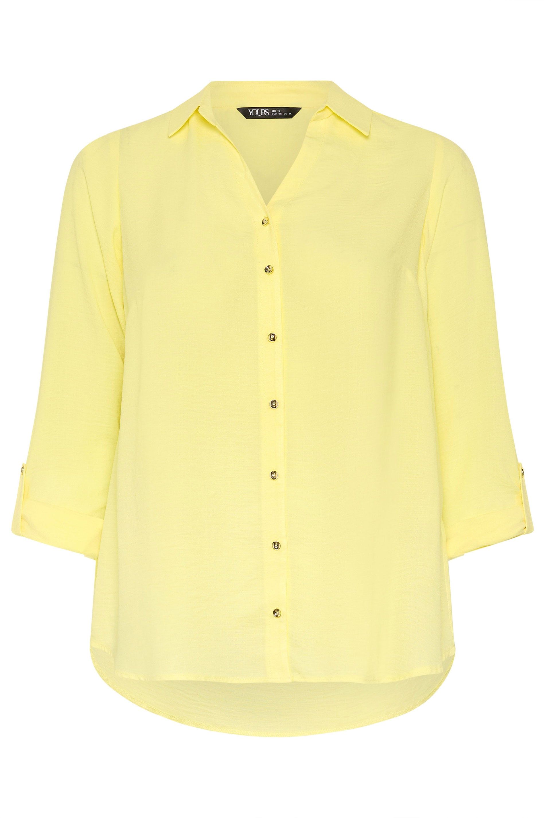 Yours Button Through Blouse