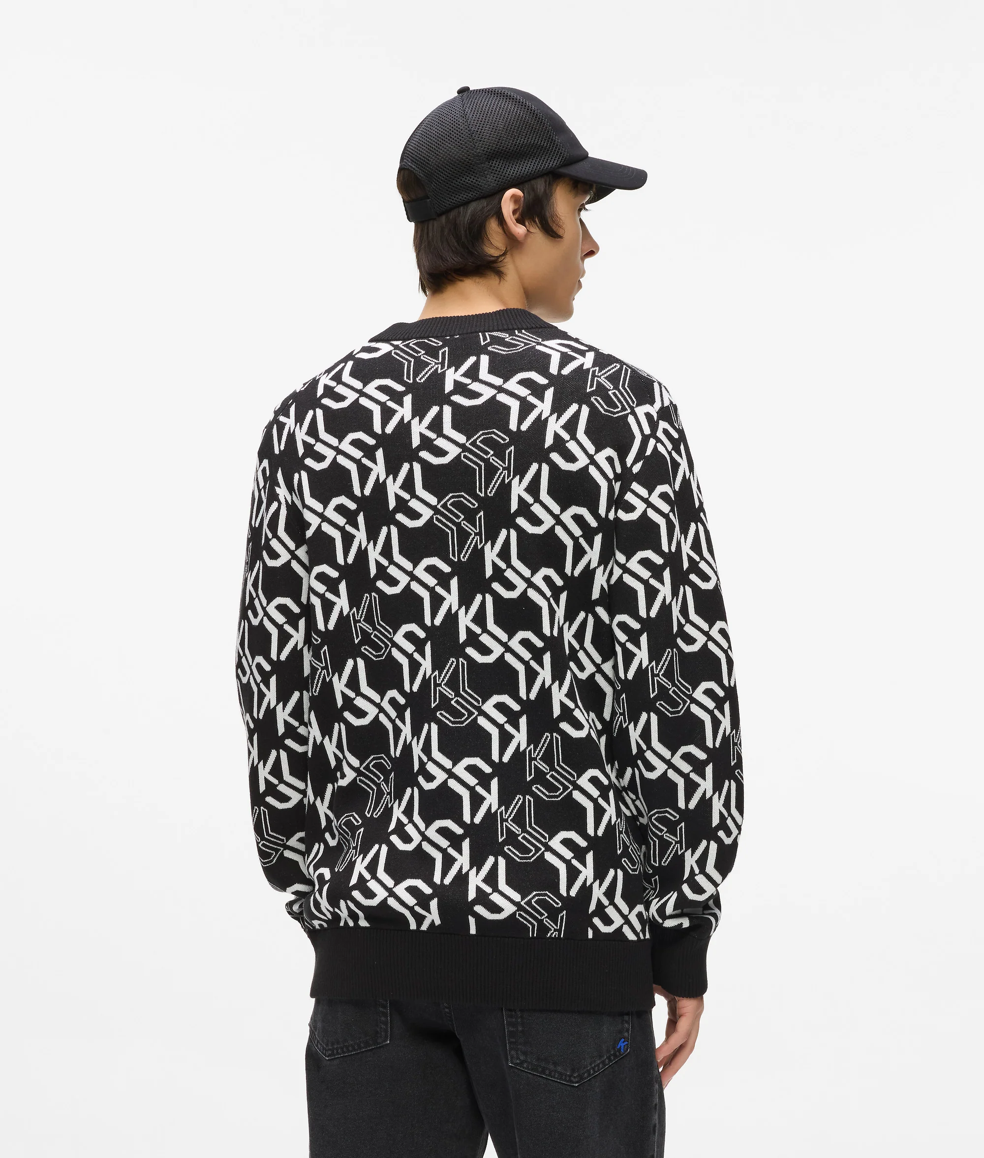 Pull avec Monogram intégral
