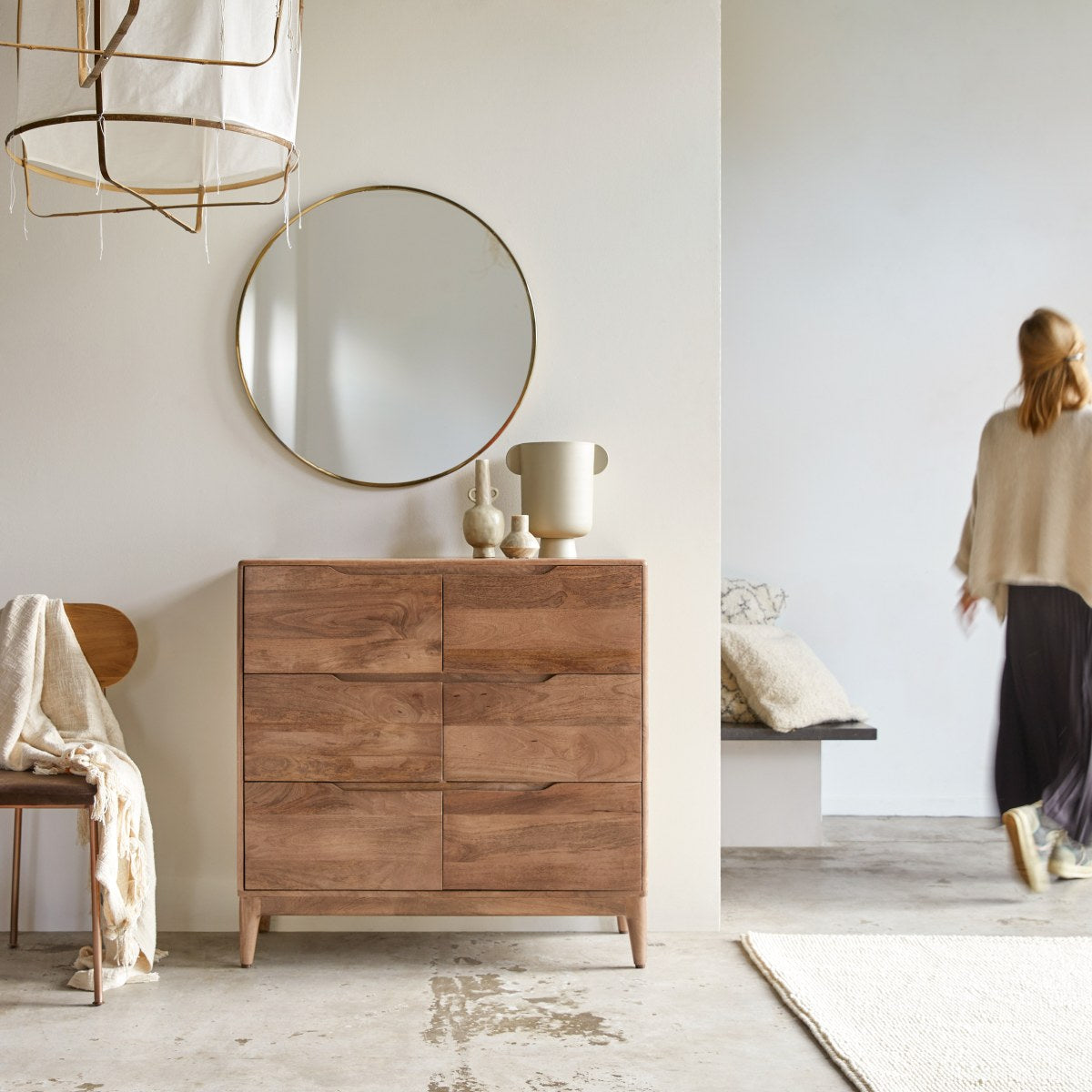 Tikamoon - Gabrielle - Ladekast van massief mangohout