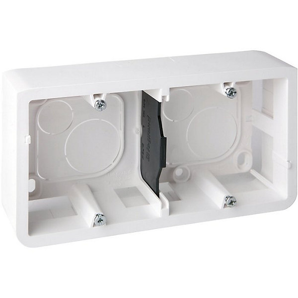 Cadre saillie Mosaic - LEGRAND - 2 x 2 modules horizontal