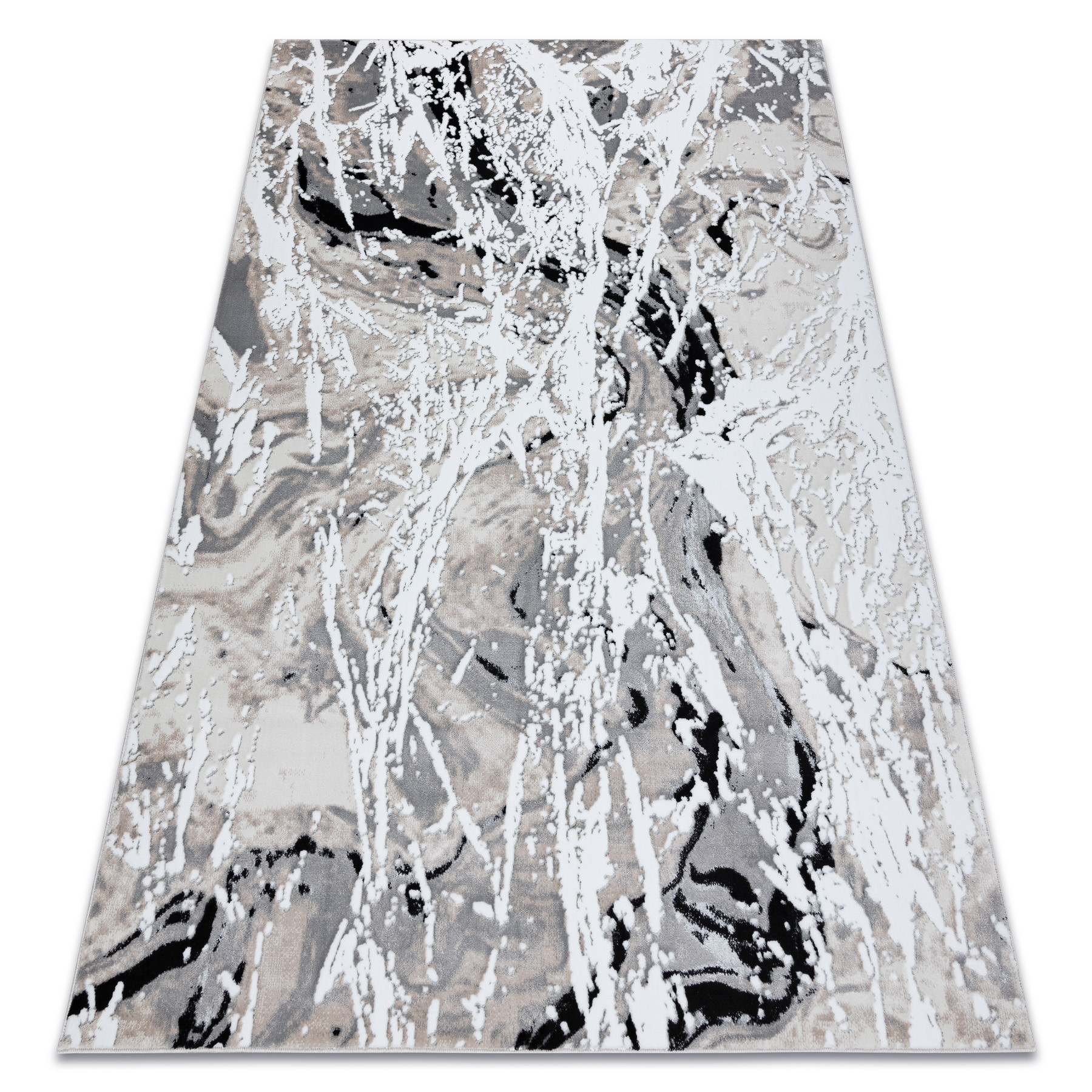 Dywan GLOSS nowoczesny8488 37 Abstrakcja stylowy, glamour 80x150 cm