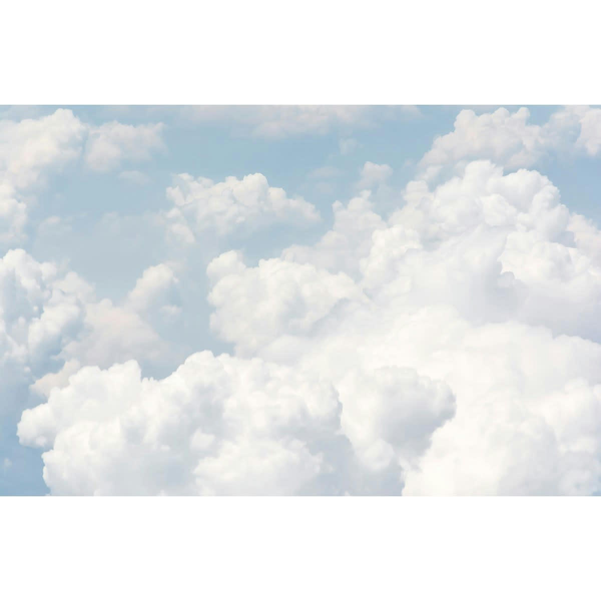 SONGEEN - Papier peint panoramique en papier bleu ciel 432x280