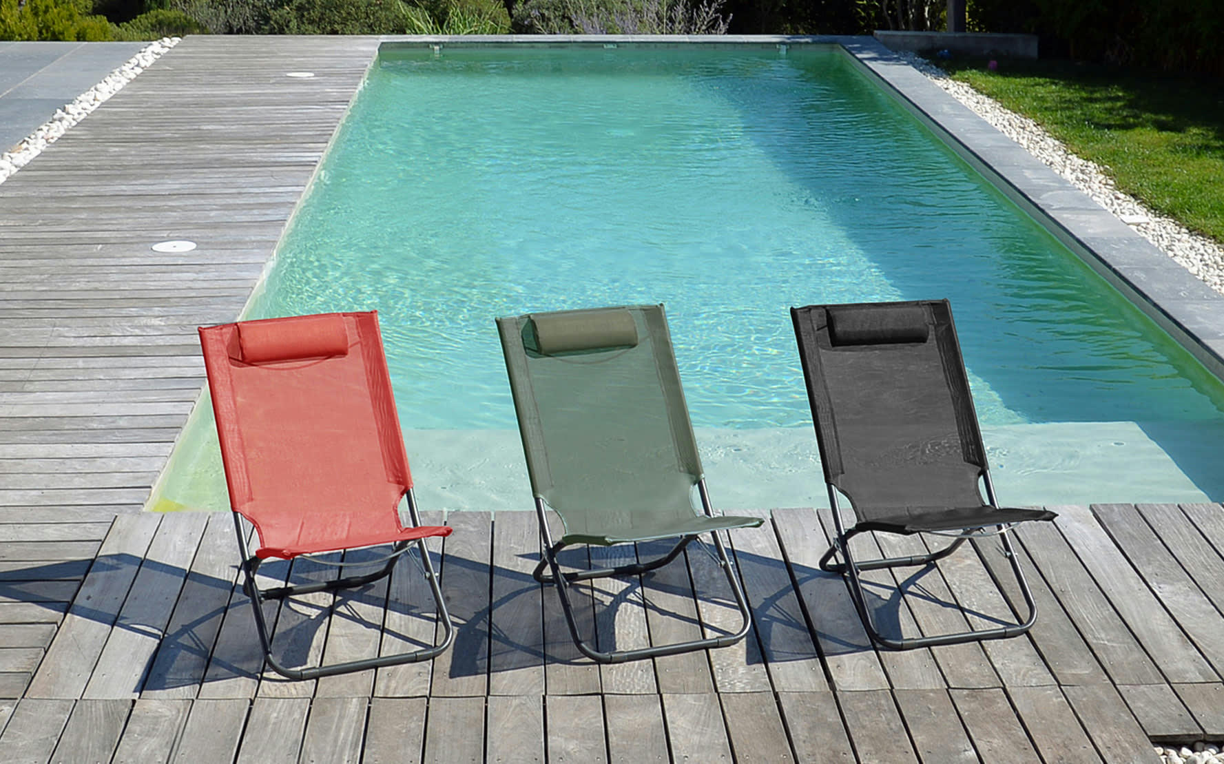NAIADA - Lot De 2 Chaises Relax 