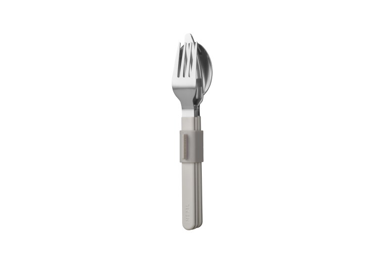 Bestekset Silueta 3-delig - Nordic white