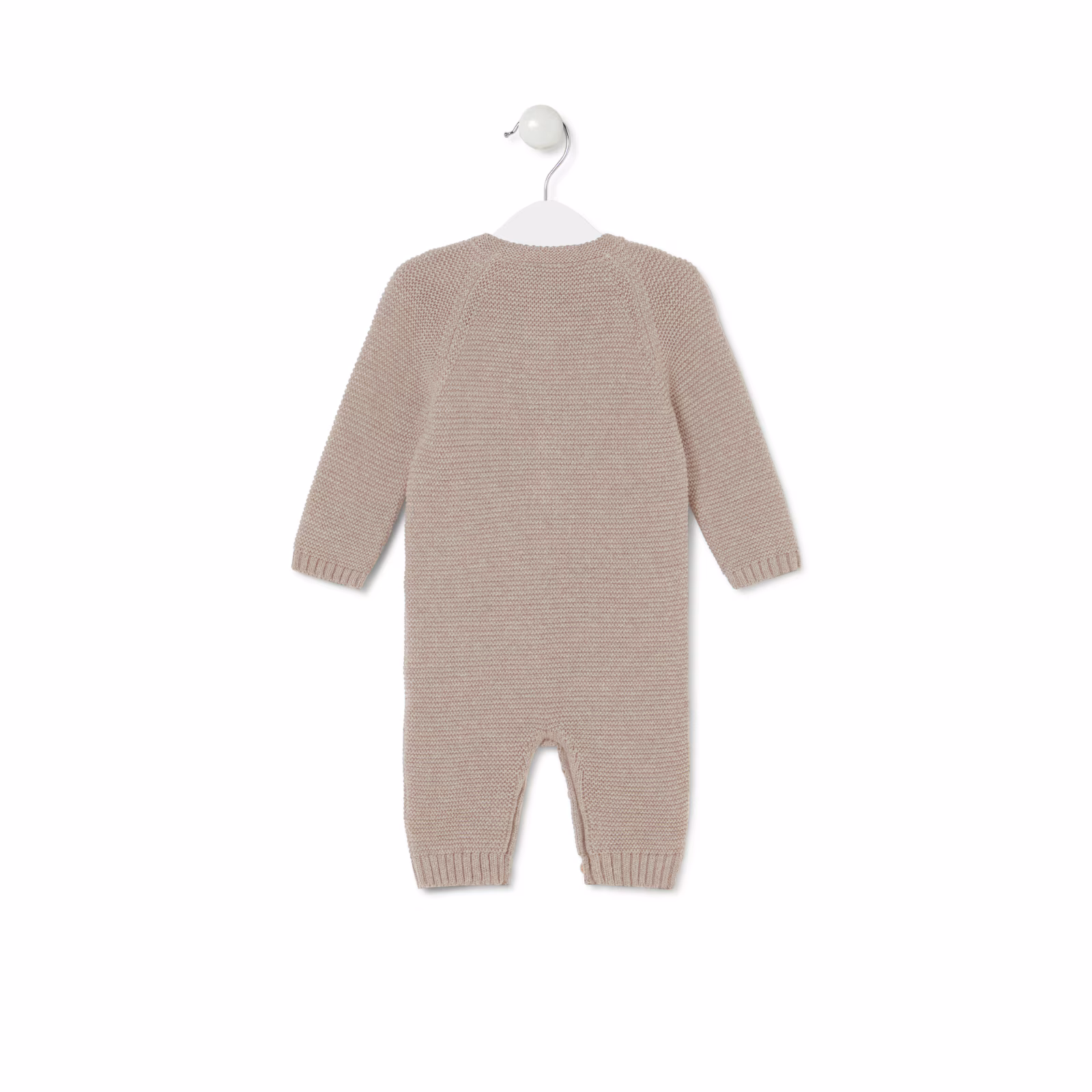 Pelele de bebé Tricot beige
