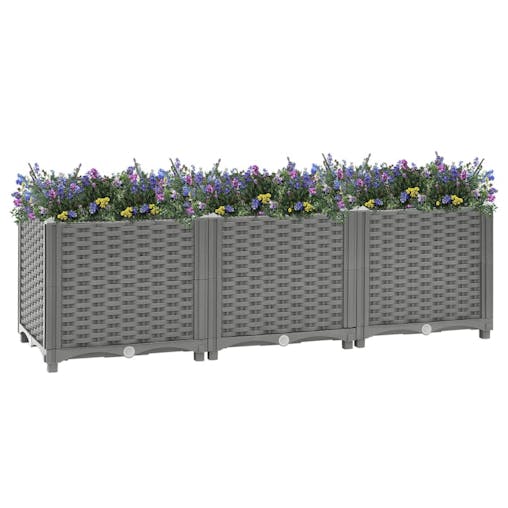 NNEVL Raised Bed 120x40x38 cm Polypropylene