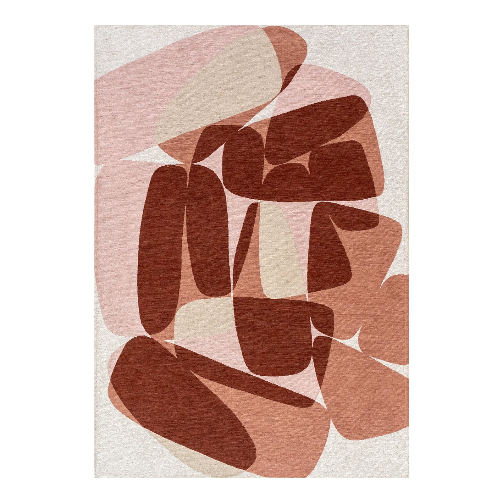 Ecorugs vloerkleed Cherry Mocha - roze - 170x240cm