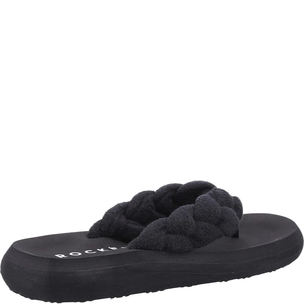 Rocket Dog Sunset Braid Terry Cloth Casual Slip On Sandal