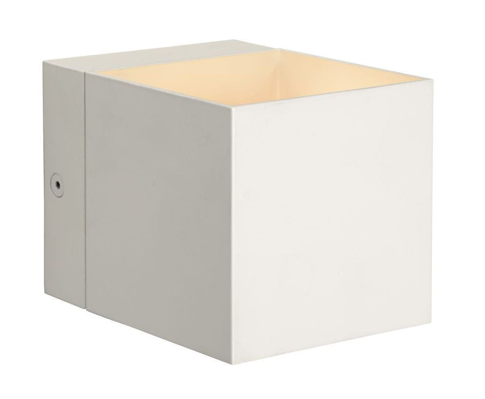 Kinkiet biały DEVI 1xG9x40W wym:8x8x12cm IP20 Lucide