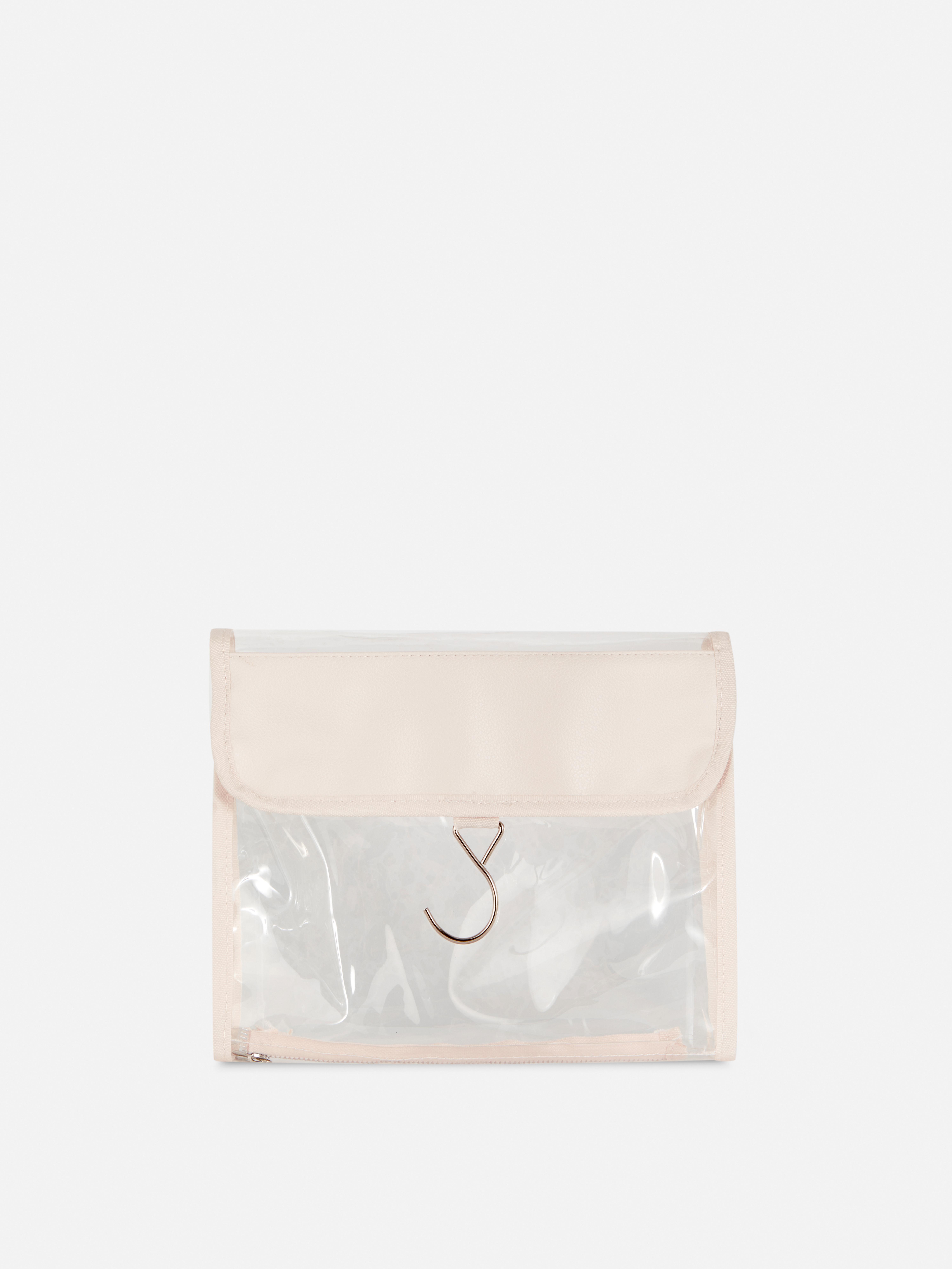Clear Fold Up Toiletry Bag