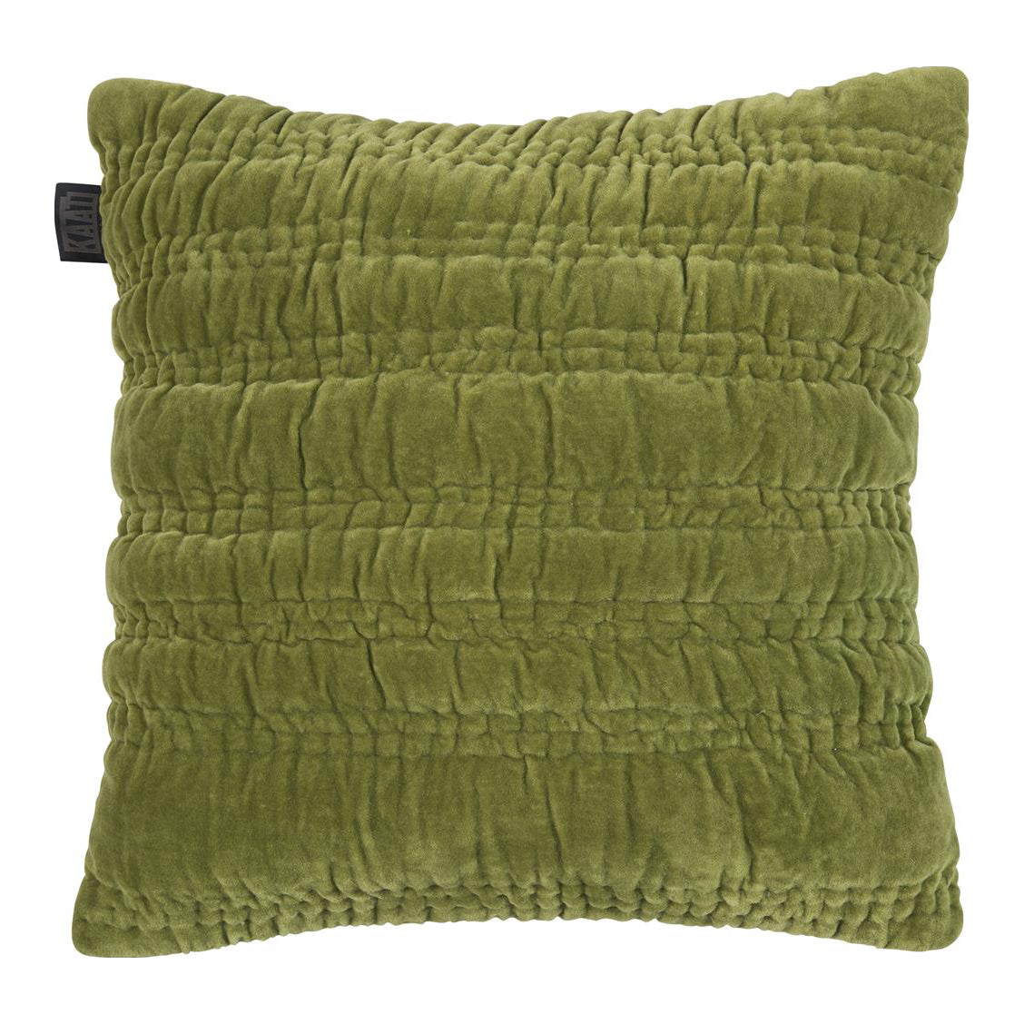 KAAT Amsterdam Quilta Sierkussen 43 x 43 cm - Olijfgroen