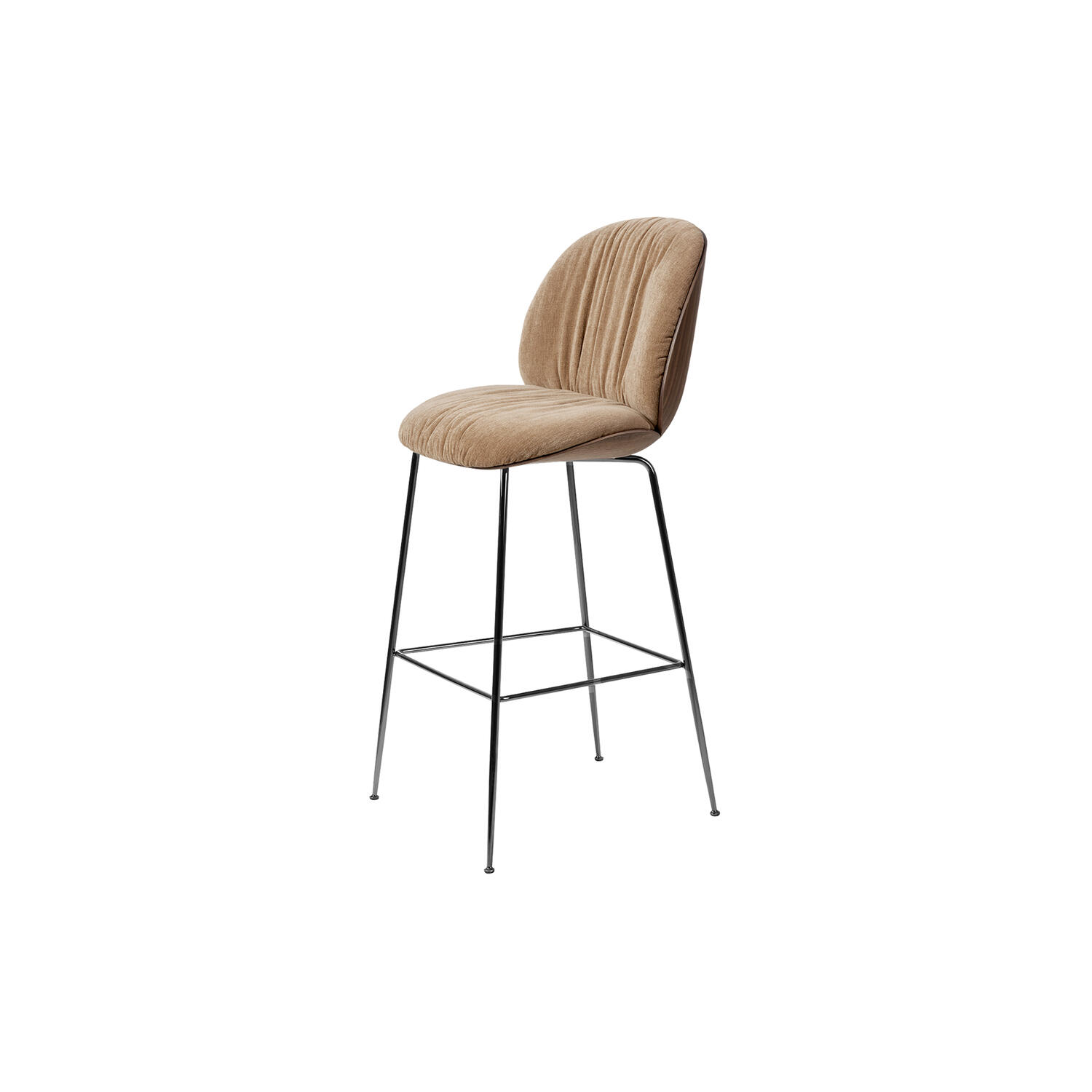 Beetle Soft Bar Chair Front Upholstered, belsuede special