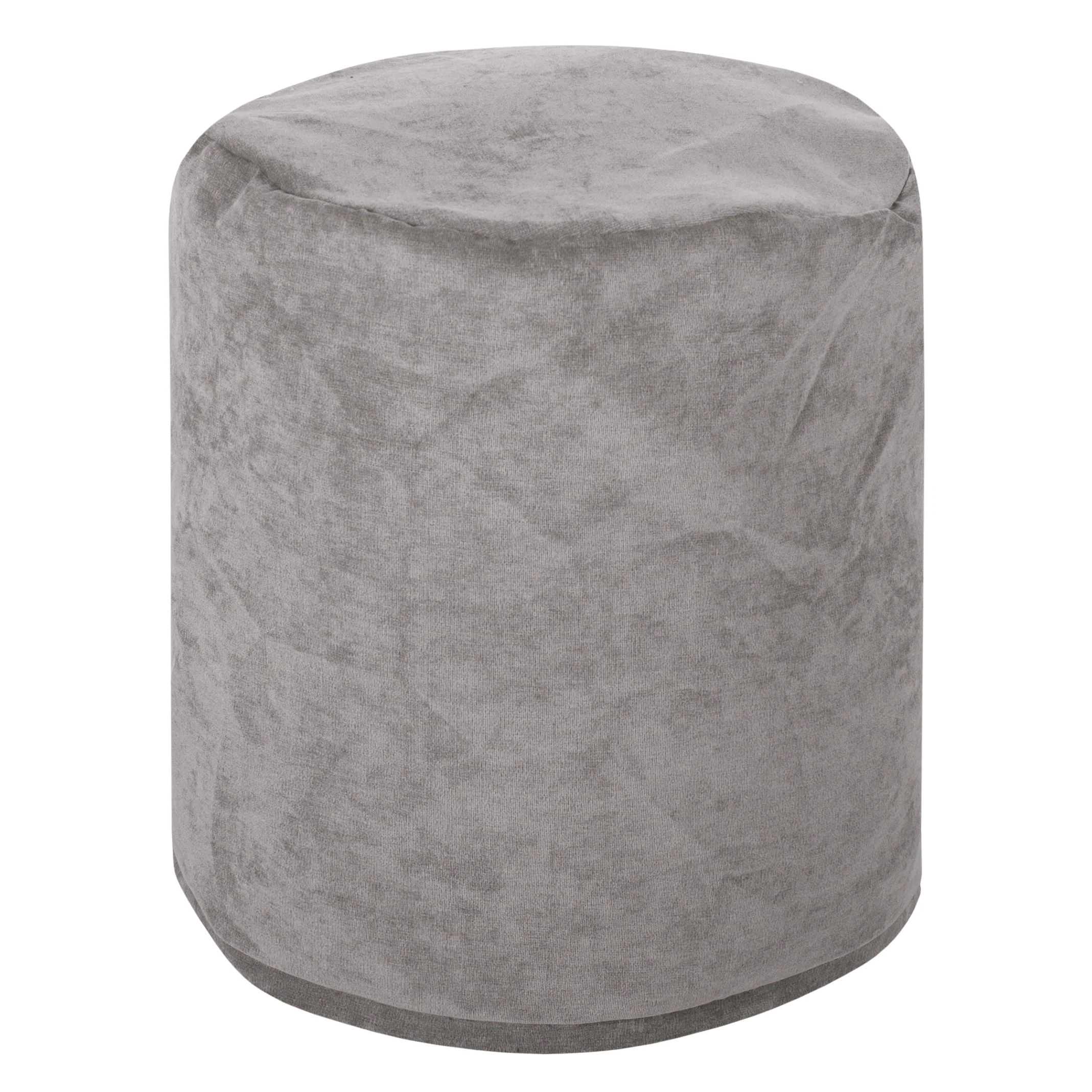 Majestic Home Goods Villa Collection Indoor Ottoman Pouf 16 L x 16 W x 17 H