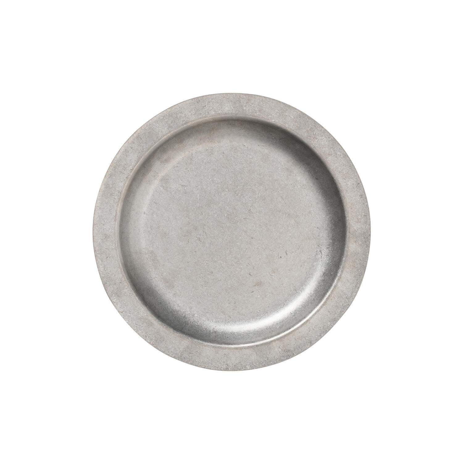 Tumbled Tallerken ø 20 cm, stainless steel