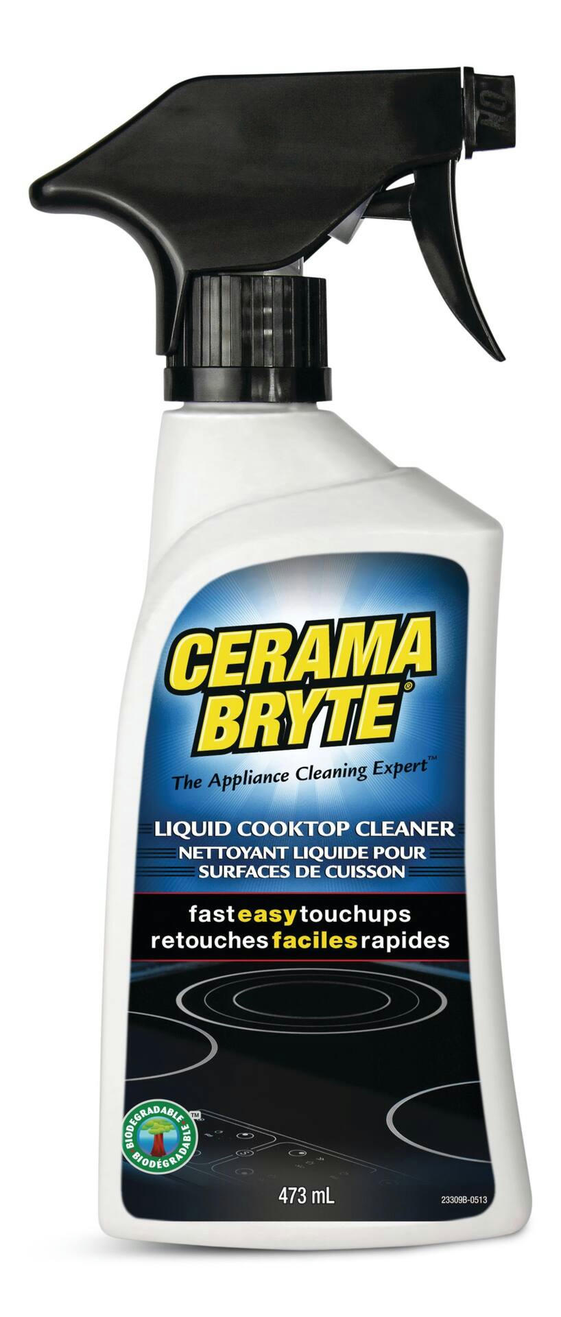 Cerama Bryte Liquid Cooktop Cleaner Spray, 473-mL