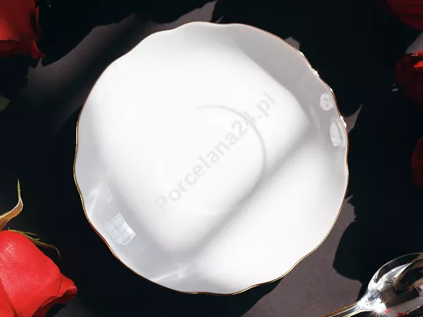 Filiżanka ze spodkiem 0,24 L / 14 cm Porcel - Premium Gold 10.PRG.FS24