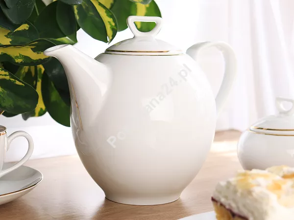 Garnitur do kawy na 12 osób (39 el.) Chodzież - Yvonne 3603 ZŁOTA LINIA