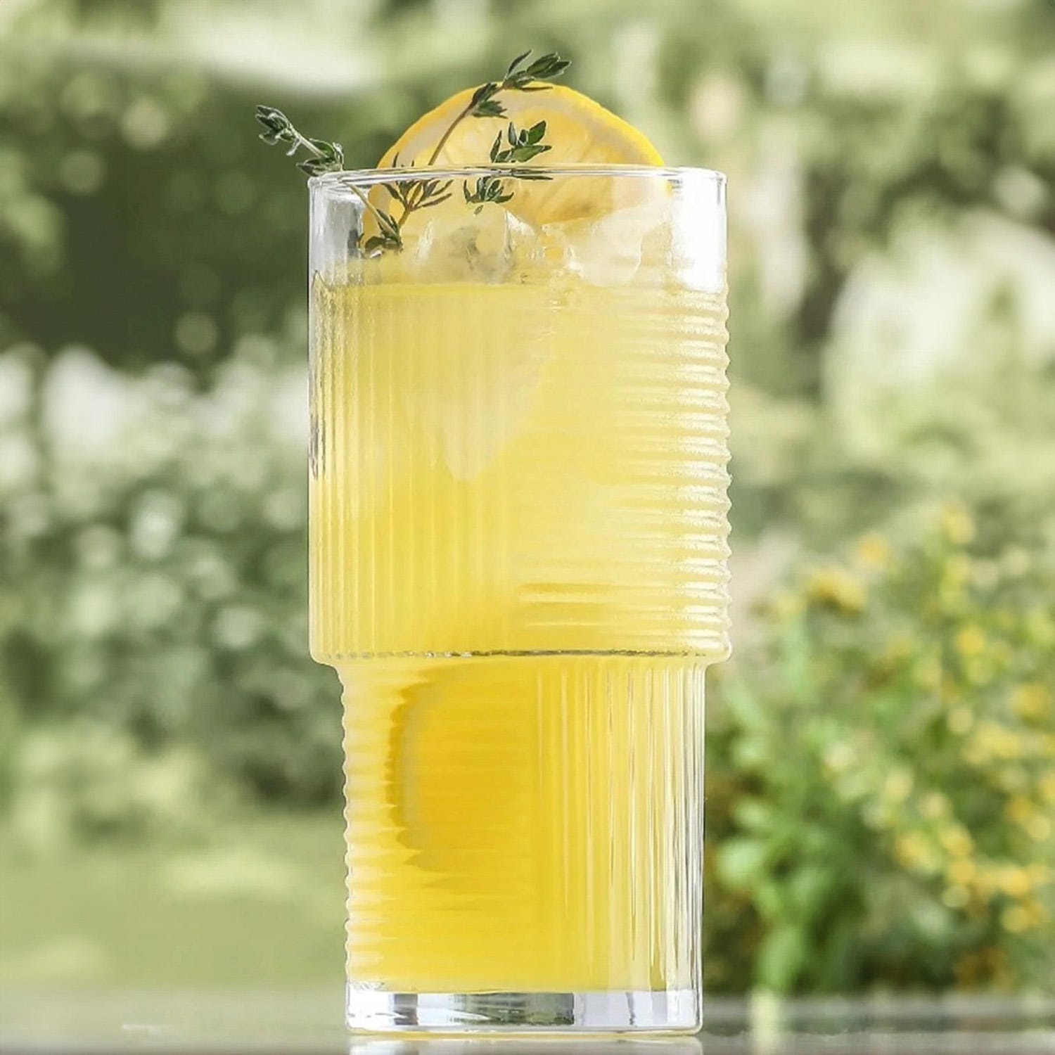 Set 6 bicchieri in vetro 400 ml